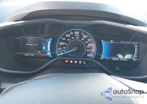 2016 Ford C-Max Hybrid Se from USA, damaged, VIN 1FADP5AU1GL116253